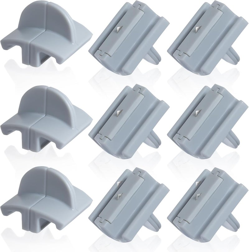Joworthy 9 Pcs 157400-1001 Paper Trimmers Blades Replacement for Fiskars Blades, Compatible with 12" Portable Paper Cutter Style I Blade 1968701005, Grey - Image 1